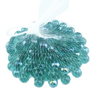 Bothyi - 100 Uds. Juegos De Canicas, Bolas De Recuerdo Para Fiestas, Cuentas De 16Mm Para Niños, Niños, Azul Transparente