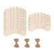thumbnail image 3 of 120 Colgantes De Madera Recortados Sin Terminar Para Manualidades Y Decoraciones De Fiestas, 3 of 3