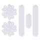 thumbnail image 2 of 100 Clips De Flores Para Globos, Lazos De Globos Reutilizables Para Eventos, Cumpleaños, Bodas, Estilo A 2,56 Pulgadas, 2 of 3