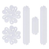 Magideal - 100X Clips Para Globos Regalos A Granel Para Decoración De Arcos De Globos Conectores Para Globos Estilo A 256 Pulgadas