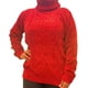 thumbnail image 2 of Sweater Mujer Cuello Alto Chenil Otoño Invierno Colores 611, 2 of 4