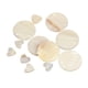 thumbnail image 2 of 12 piezas encantos naturales de Shell de agua dulce accesorios de joyería accesorios, 2 of 3