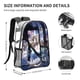 thumbnail image 3 of Honkai Star RailMochila transparente temática, resistente y duradera, bolsa see-through para trabajo, deporte, universidad y viaje, 31 × 43 cm, 3 of 6
