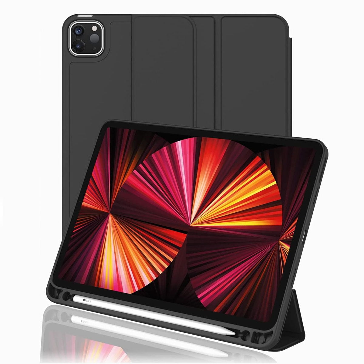Joigo - Funda Smartcover Para Ipad 11 / Ipad 11 Pro Con Ranura Negro