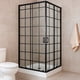 thumbnail image 1 of Shower Door Joytek Recto Cuadros Negros 90x90x198cm con Receptáculo, 1 of 5