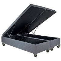 Bloccare - Base De Cama Baúl King Para Colchón Emma 200 Cm Con Rueda Pyton