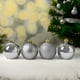 thumbnail image 3 of Set 20 Esferas Bambalinas Navideñas 5cm Plateado Decoración, 3 of 3