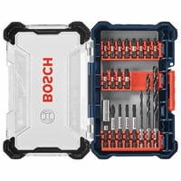 Juego De Taladros De Impacto Bosch Driven Ddmsd20 Con 20 Piezas Y Estuche