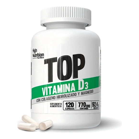 Vitamina D3 Paul More 120 cáps. 770 mg.