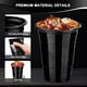 thumbnail image 4 of Vasos de Plástico leeauszya 16 oz Negros Paquete de 120 para Bebidas Frías, 4 of 8