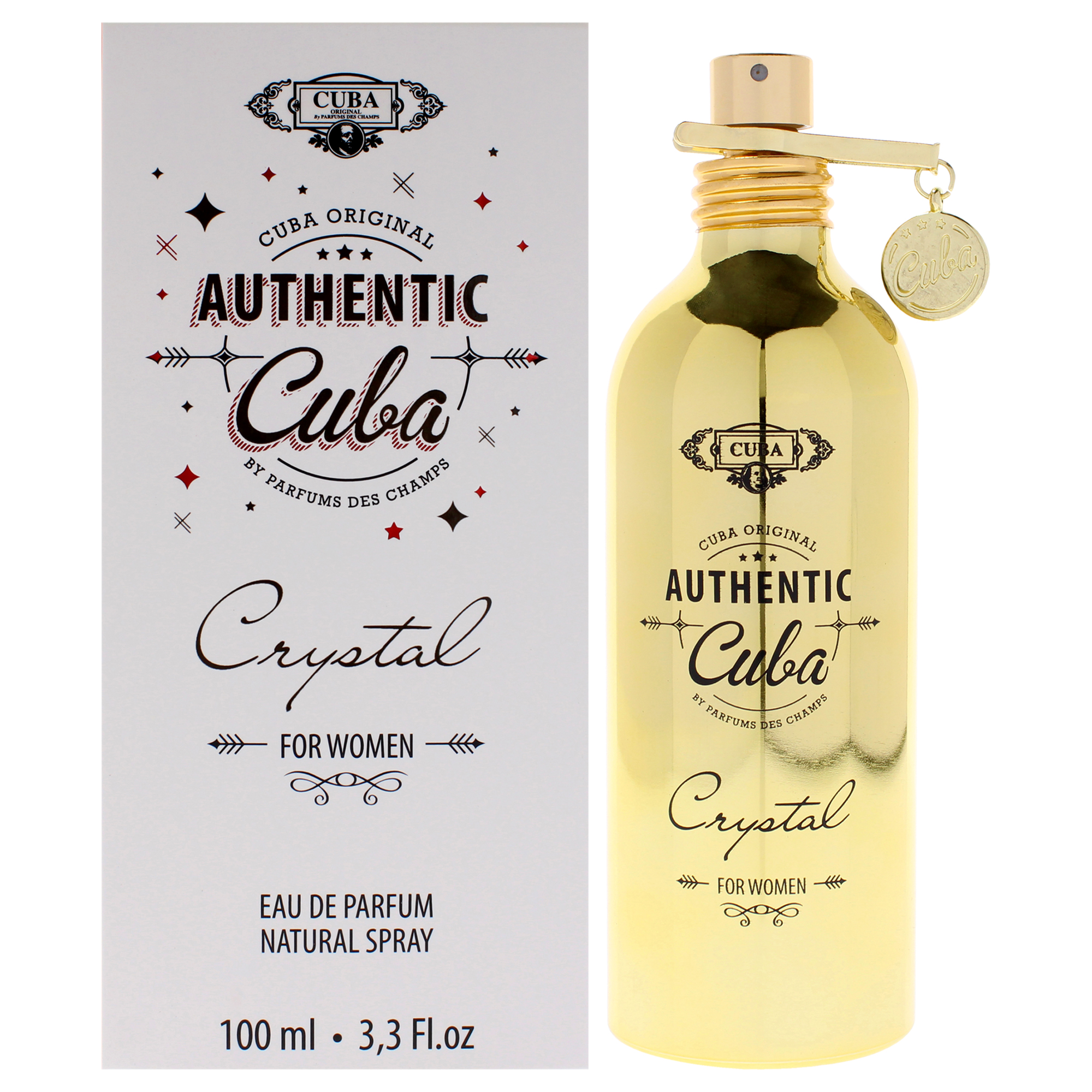 Perfume Cuba Cristal Auténtico Edp 95Ml