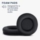 thumbnail image 3 of Almohadillas kwmobile compatibles con Pioneer HDJ 2000/1000/1500, 3 of 8
