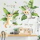 thumbnail image 1 of 2pcs Cute Removable Decoration Stickers Set, Vinyl Stick DIY Decor, Large Mural Cat Cartoon Art Wallpaper, Self Adhesive, For Home Kids Bedroom Decor, 1 of 4