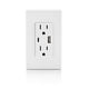 thumbnail image 5 of Enchufe eléctrico Leviton T5638-W Cargador USB tipo A/C de 18 W, 5 of 5