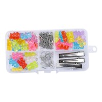 Magideal - Gummy Bear Charms Broche De Langosta Horquilla Animal Lindo Oso En Apariencia De Colgantes Charms Para Diy Pendientes Colgantes Collar Fabricación