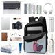 thumbnail image 3 of Mi Bella Genio-theme Backpack, Campus style schoolbag Bookbag with Adjustable Shoulder Straps And Large Zip Compartment, Unisex Travel Bags., 3 of 6