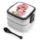 thumbnail image 1 of Strawberry Shortcakes Fiambrera de Doble Capa, Contenedor de Almuerzo Portátil Apilable, Almacenamiento de Alimentos Hermético a Prueba de Fugas, 1000ml, 1 of 6