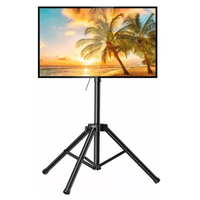 Mundo Shopping - Base Trípode Pedestal Tv 32 A 55 Pulgadas Color Negro