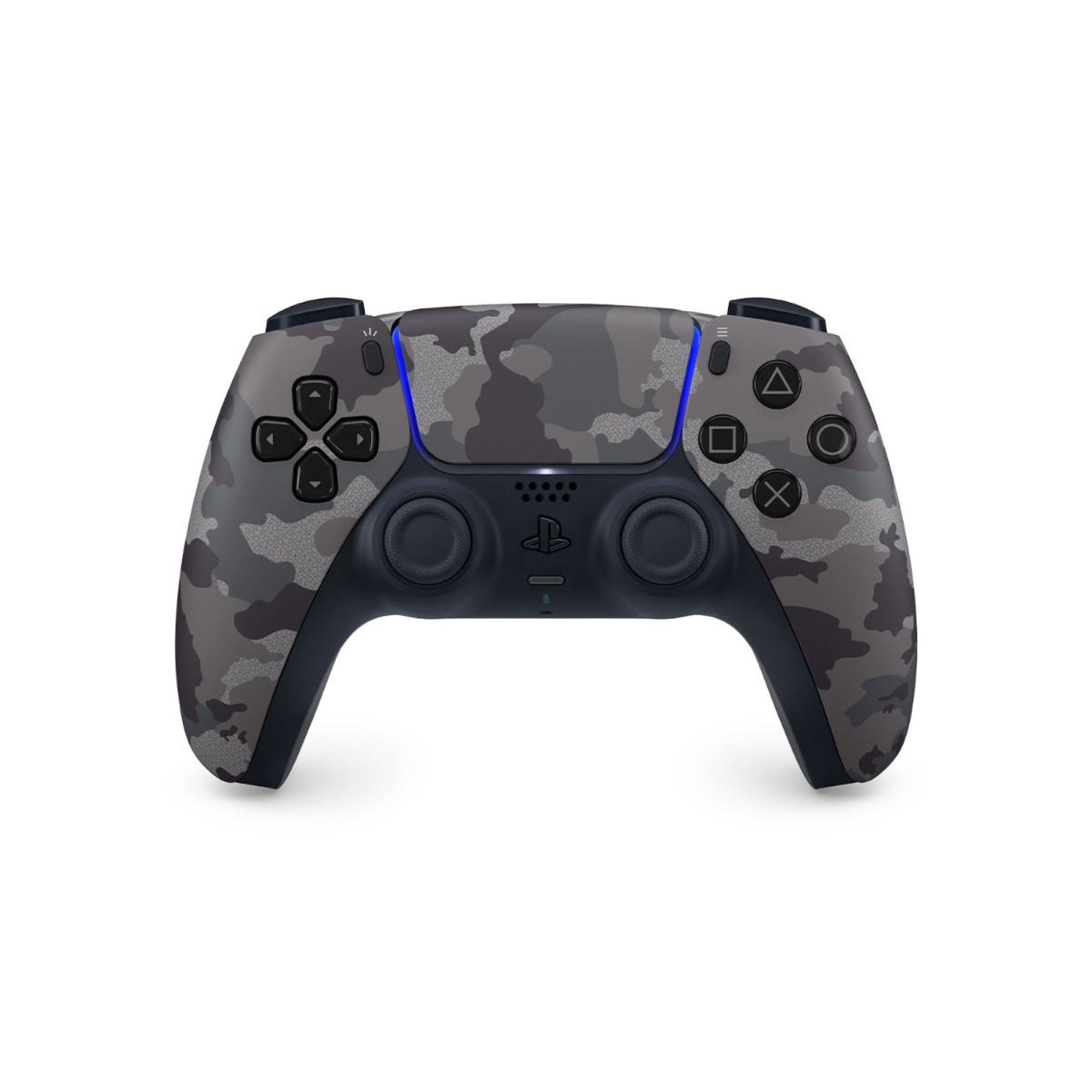 Control DualSense Gray Camouflage PS5, retroalimentación háptica y gatillos adaptativos