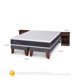 thumbnail image 3 of Cama Europea New Ortopedic 2 Plazas Bd Veladores New Dublin Choc, 3 of 9
