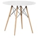 thumbnail image 1 of Mesa Comedor Redonda Melamina Eames Blanca, 1 of 6