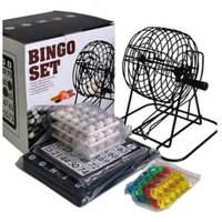 Invencible.Cl - Bingo Tombola Metalico + Fichas + Bolas Ar46