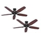 thumbnail image 1 of PACK X2 VENTILADOR DE TECHO HUNTER BUILDER ELITE BRONCE 52, 1 of 5