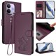 thumbnail image 2 of Funda de Gato tipo Libro para Xiaomi Redmi Note 17 Pro 5G, Morado Oscuro, 2 of 6