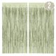 thumbnail image 1 of Cortina xo, Fetti 2 unidades verde salvia foil 91 cm × 213 cm, 1 of 6