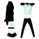 thumbnail image 1 of Figura De Mujer A Escala 1:6, Ropa De Moda Para Figuras De Acción Femeninas De 12 Pulgadas, Cuerpo Azul, 1 of 3