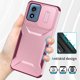thumbnail image 3 of Funda Resistente para Motorola Moto G Play 4G 2024 con Tapa Deslizante y Protección Militar Rosa, 3 of 6