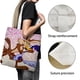 thumbnail image 3 of Wile E. Coyote and The Road Runner Bolso de tela con estampado de lienzo para mujer, bolsa de compras reutilizable y estética, con cremallera interior, regalo para mujer, 35 × 40 cm., 3 of 6