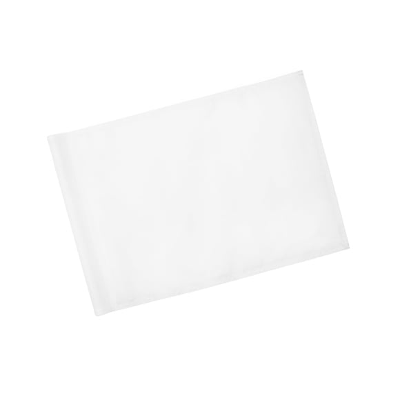 Bandera de Golf KINGTOP Blanca Lisa 20x35cm Nylon 420D 1 Unidad