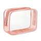 thumbnail image 1 of Bolsa De Aseo Impermeable Reutilizable Contenedor Bolsa De Playa Bolsa De Maquillaje Transparente Rosa, 1 of 5