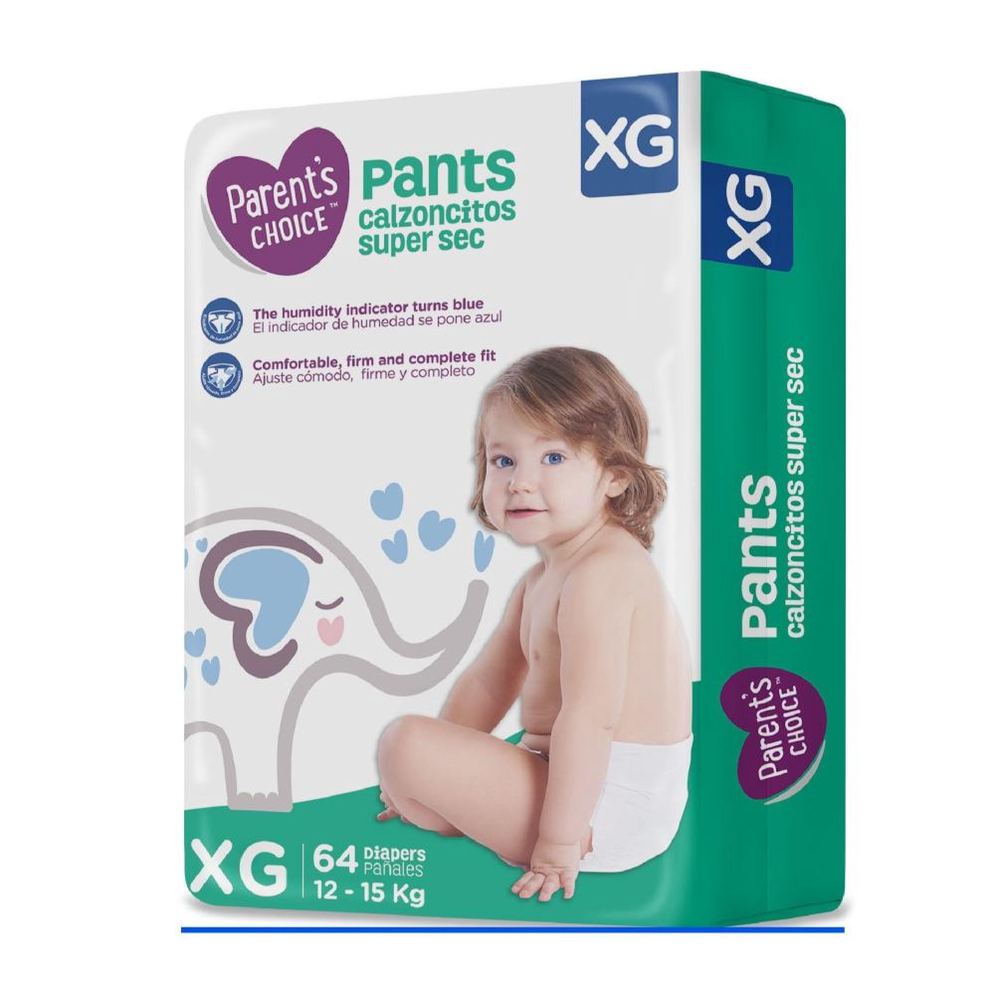 Pañales Parent's Choice Pants Tradicionales Xg