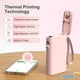 thumbnail image 5 of Rotuladora Nelko P21 inalámbrica con Bluetooth y cinta adhesiva, color rosa, 5 of 9