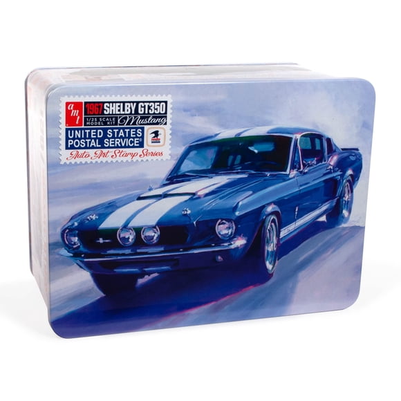 Kit de modelo AMT 1967 Shelby GT350 USPS Stamp Series escala 1:25