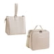 thumbnail image 4 of 2x Bolsa De Almacenamiento De Almuerzo Aislada Bolsa De Comida Bento Para Niñas Viajes Escolares Blanco, 4 of 6