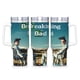 thumbnail image 1 of Breaking Bad Vaso aislado de acero inoxidable con asa, diseño temático, regalo para familia, amigos y fans; incluye pajita y encaja en el portavasos estándar, 40 oz, 1 of 6