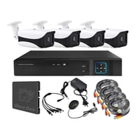 Vipa - Kit 4 Cámaras Seguridad Exterior Con Disco Duro E49Ldd