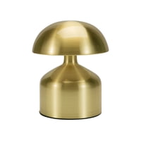 Genérico - Lampara Hongo Mesa Inalambrica Led Decoracion Metal Usb Lau