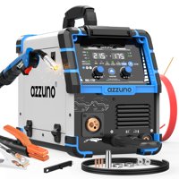 Máquina Soldadora Azzuno Single Pulse Aluminium Mig 175A 110V/220V
