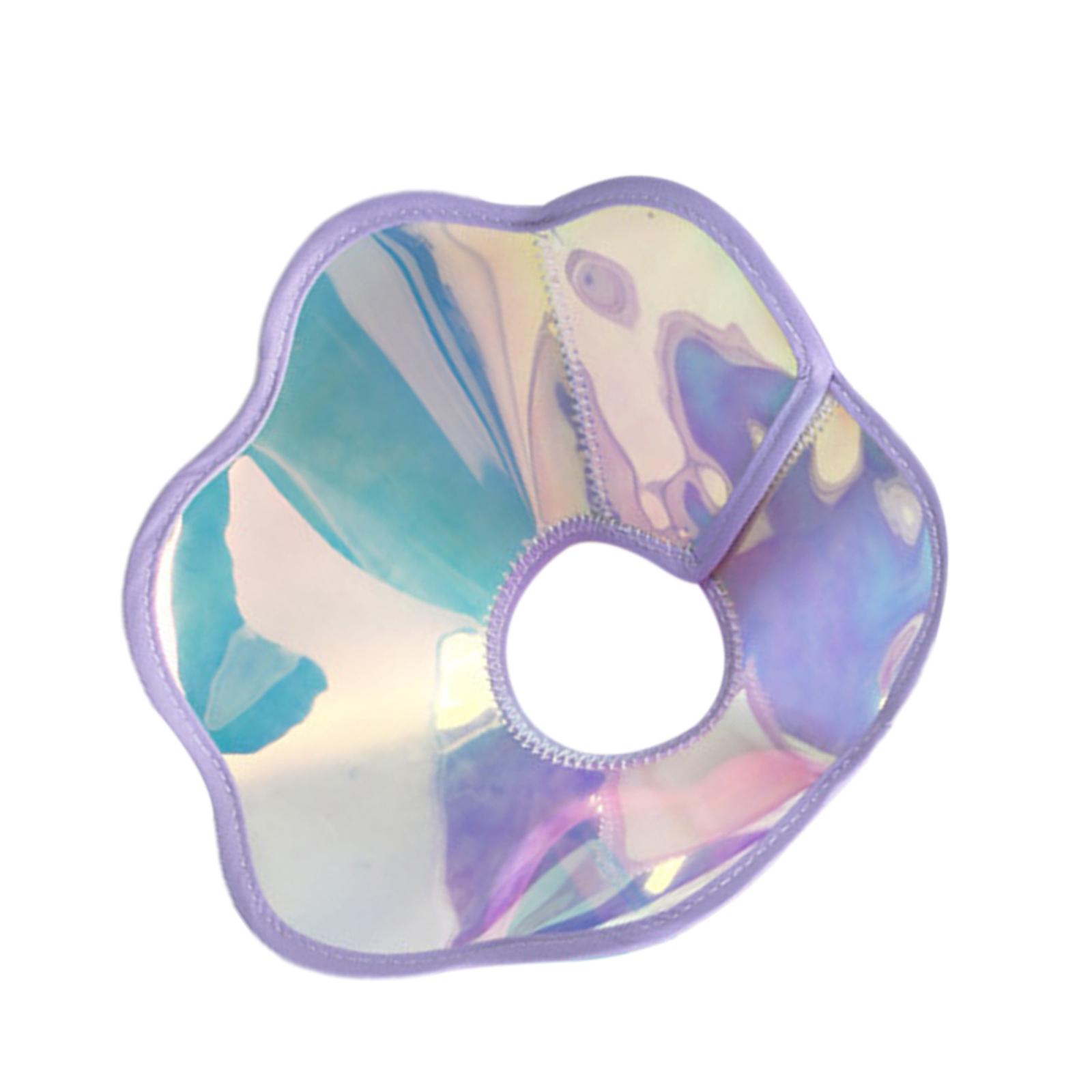 Ioensy - Collar De Cono Para Gato, Antimordeduras, Resistente Al Agua, Para Manicura, Aseo De Cachorros, Baño De Mascotas S