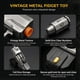 thumbnail image 4 of Juego de dados Docfuys de metal poliédrico de 7 piezas con funda Cyberpunk, 4 of 6