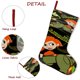 thumbnail image 5 of Kim Possible Tema: Calcetines de Navidad, fino lino blanco para colgar en escaleras y chimenea, decoración navideña para el hogar, regalo de Navidad.54cm×38cm, 5 of 5