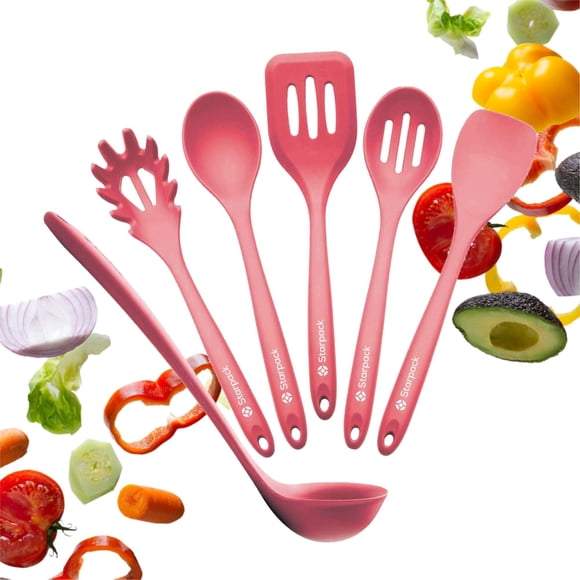 Set de Utensilios de Cocina Starpack 'Like a Boss' XL de Silicona 6 Piezas