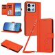 thumbnail image 1 of Funda Cartera Trébol para PT33-MOTO Edge 70 Max 5G con Ranuras Tarjetas y Carga Inalámbrica Naranja, 1 of 6