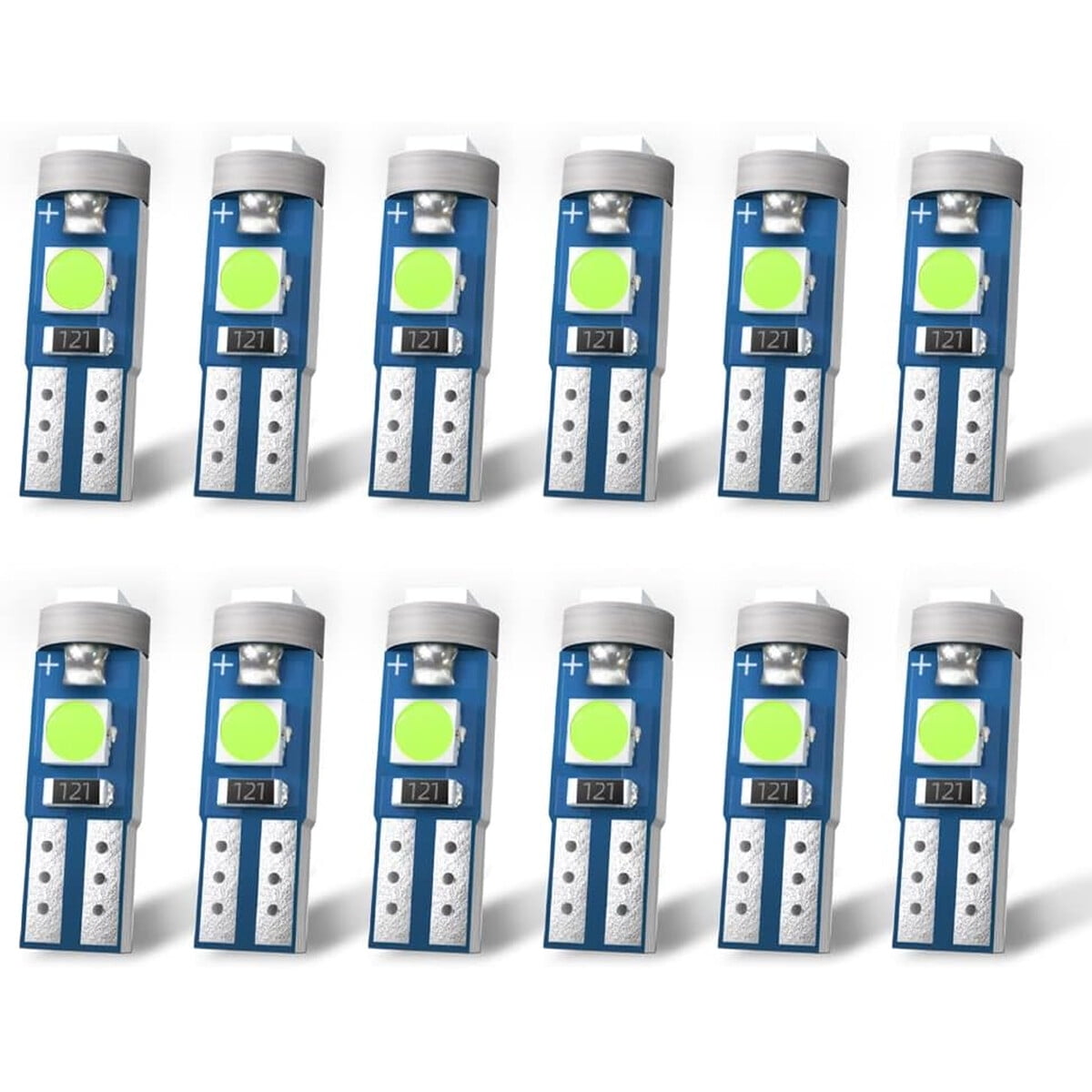 Ampolletas Led T5 Nanpoku 12v Verde Tablero Auto 12u
