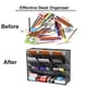thumbnail image 4 of Organizador de escritorio Marbrasse, soporte para bolígrafos de malla con 9 compartimentos, 4 of 6