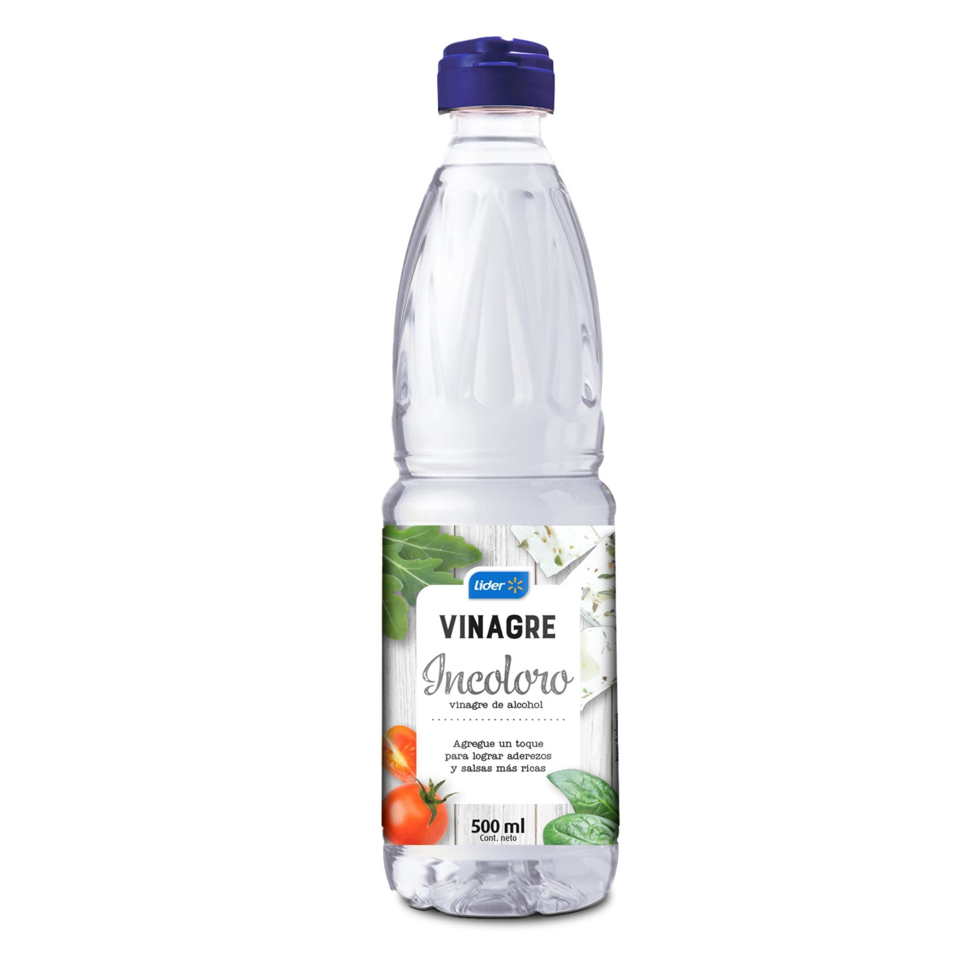 Vinagre De Alcohol Blanco Botella 500 ml Lider